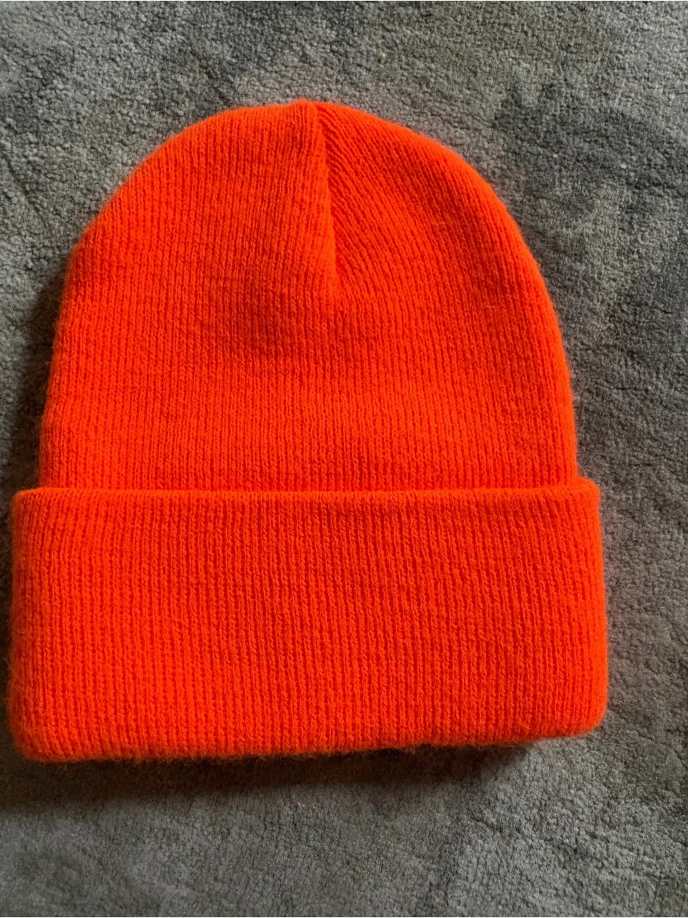 Carhartt Kids Orange Knit Cuffed Beanie